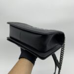 Chanel Boy 25 Chevron Black RHW