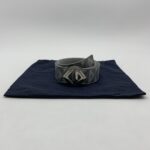 Dior CD Belt Diamond Reversible Diamond Canvas Grey