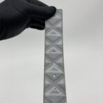 Dior CD Belt Diamond Reversible Diamond Canvas Grey