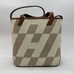Hermes SAC Cabas H 27 Ecru Naturel Gold