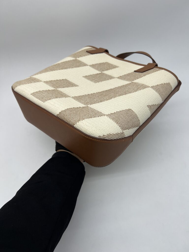 Hermes SAC Cabas H 27 Ecru Naturel Gold
