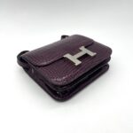Hermes Constance 18 Croco Burgundy PHW