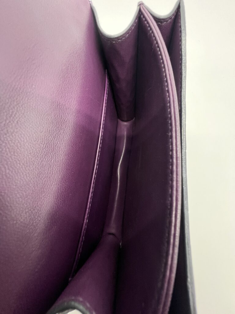 Hermes Constance 18 Croco Burgundy PHW