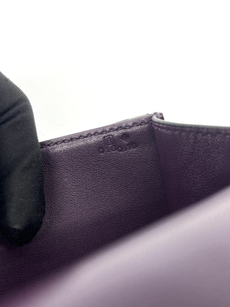 Hermes Constance 18 Croco Burgundy PHW