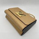 Louis Vuitton Twist MM Epi Black Brown GHW
