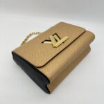 Louis Vuitton Twist MM Epi Black Brown GHW