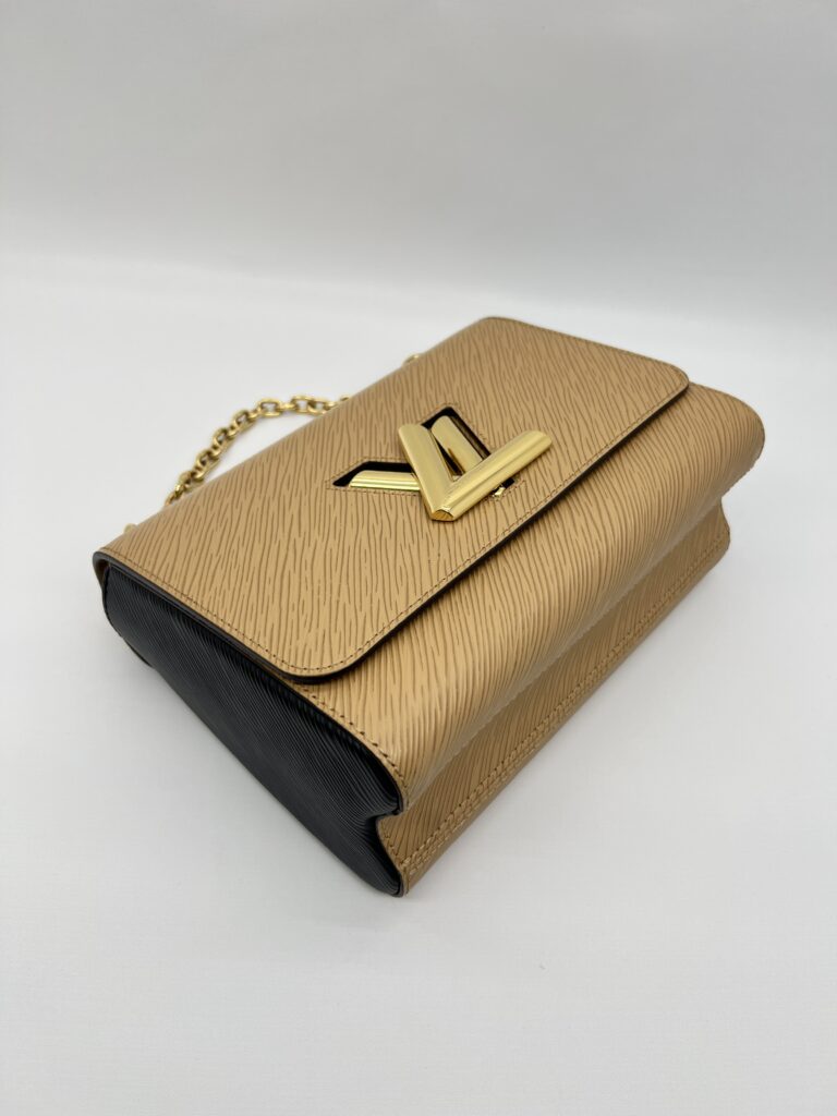 Louis Vuitton Twist MM Epi Black Brown GHW