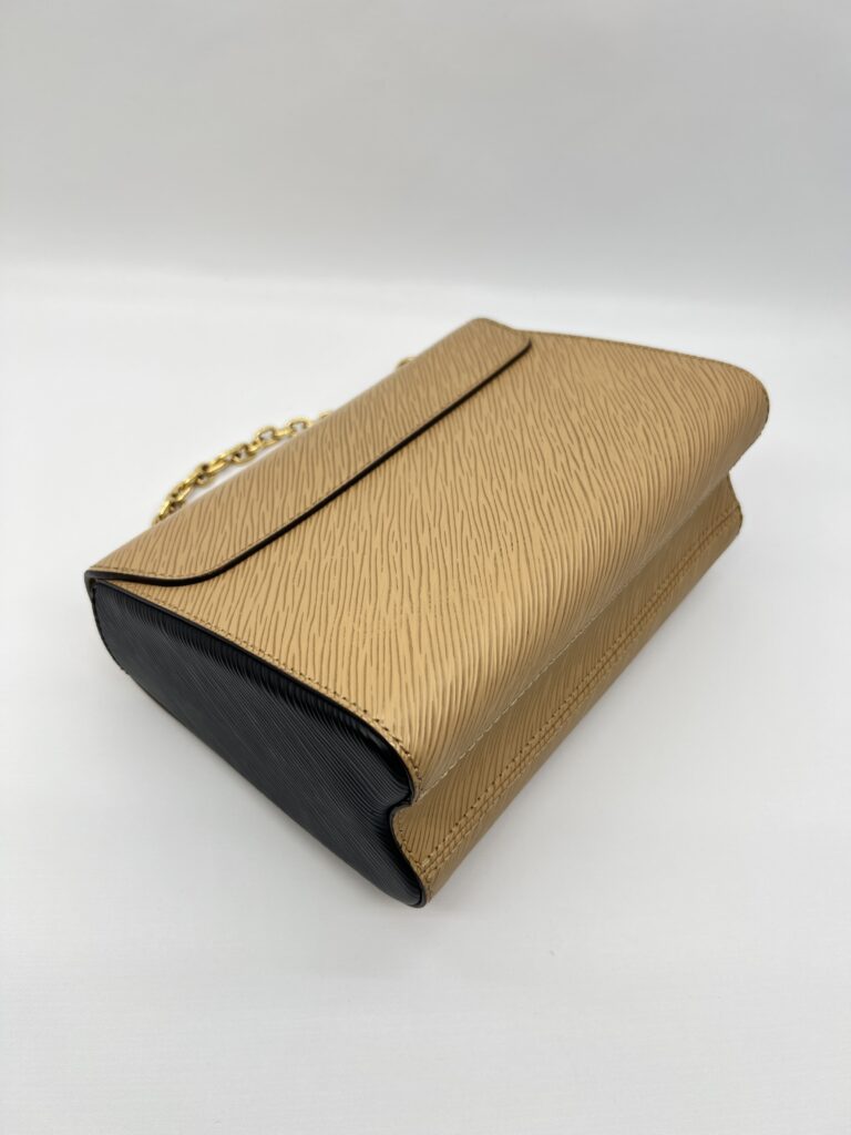 Louis Vuitton Twist MM Epi Black Brown GHW