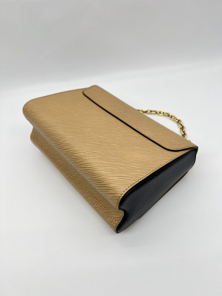 Louis Vuitton Twist MM Epi Black Brown GHW