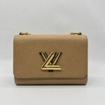 Louis Vuitton Twist MM Epi Black Brown GHW