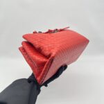 Bottega Veneta Rome Small Intrecciato Red