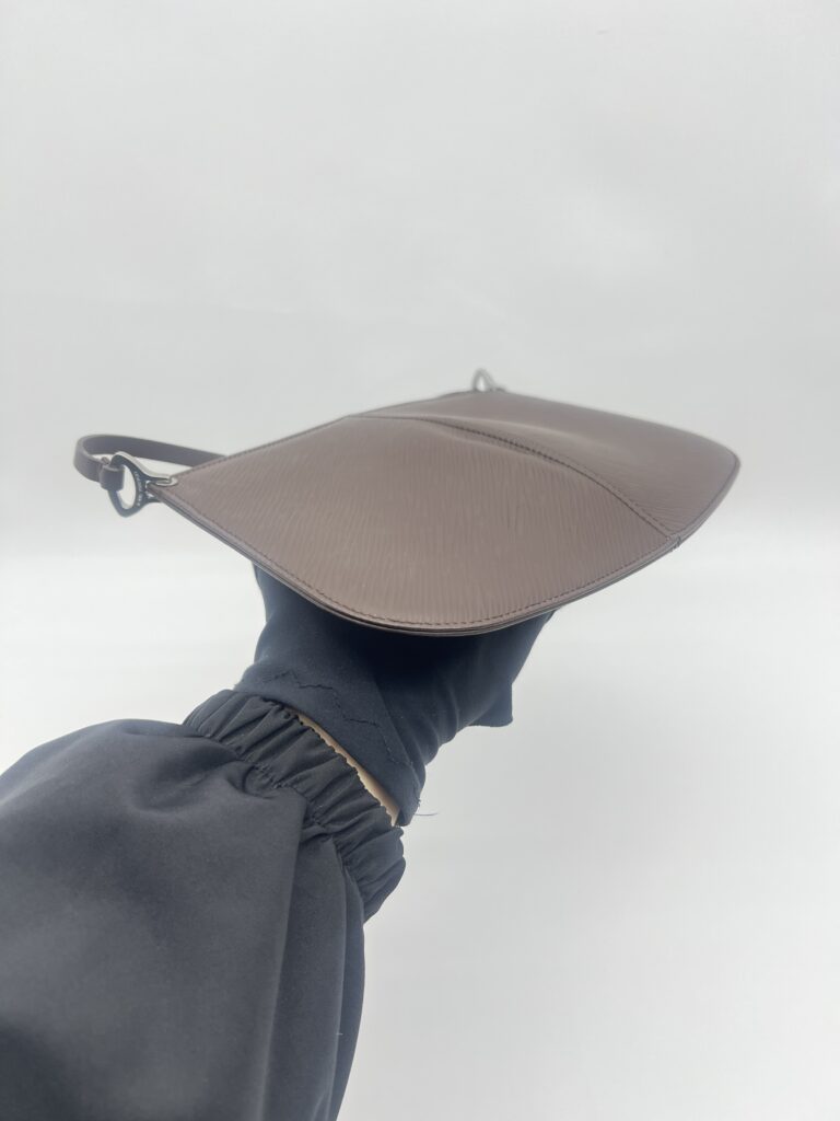 Louis Vuitton Demi Lune Pochette Epi Brown SHW
