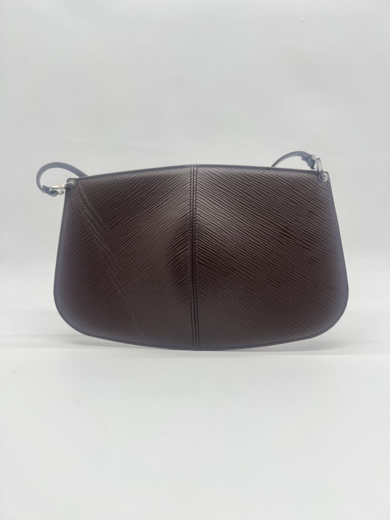 Louis Vuitton Demi Lune Pochette Epi Brown SHW