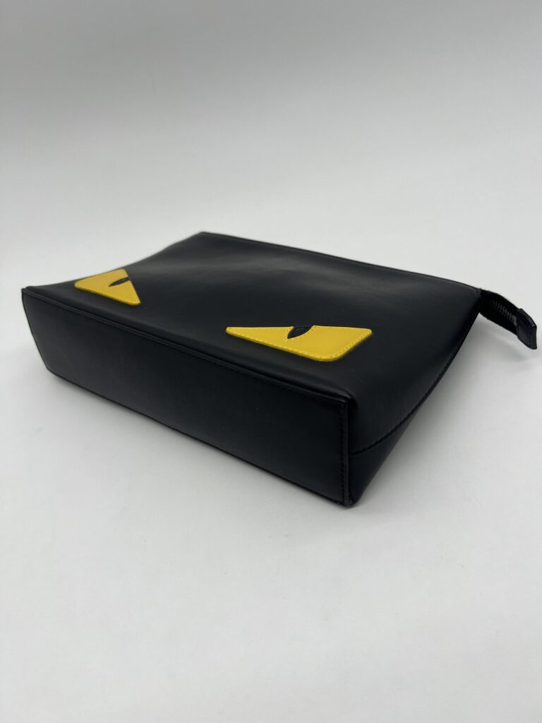 Fendi Monster Eyes Clutch Black