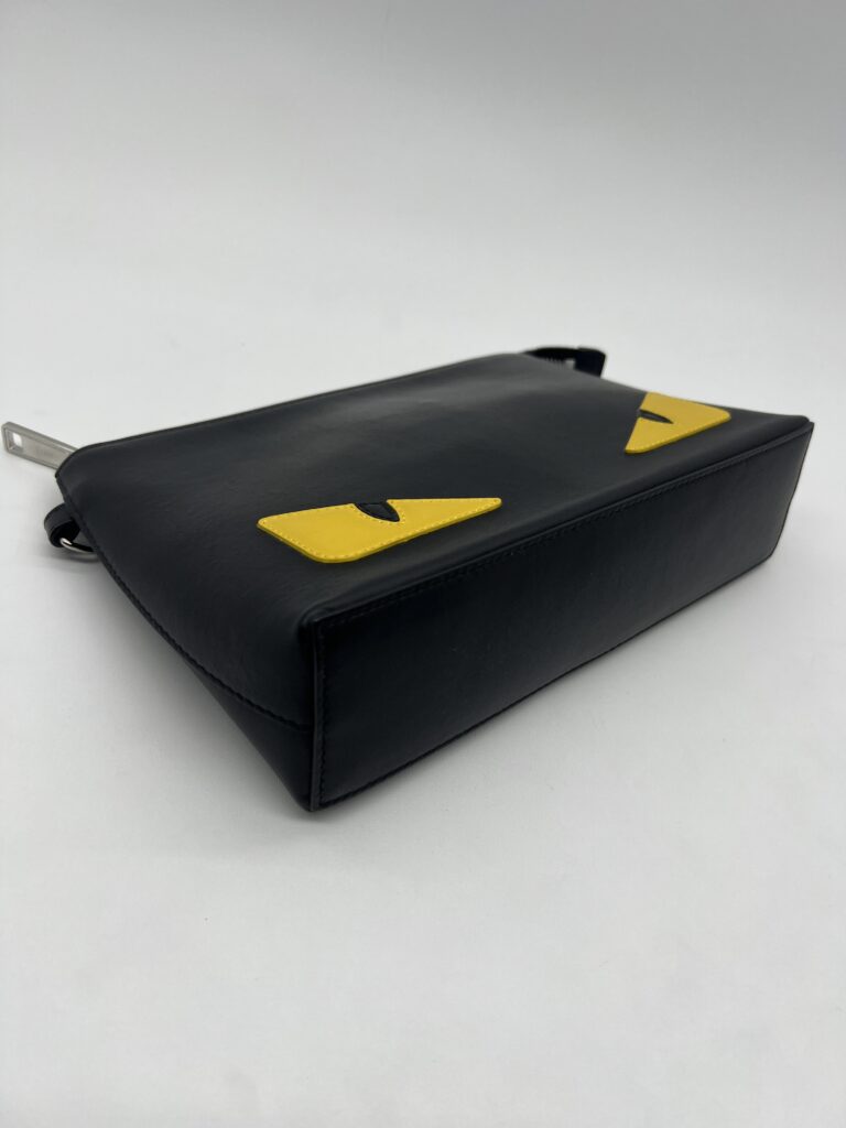 Fendi Monster Eyes Clutch Black