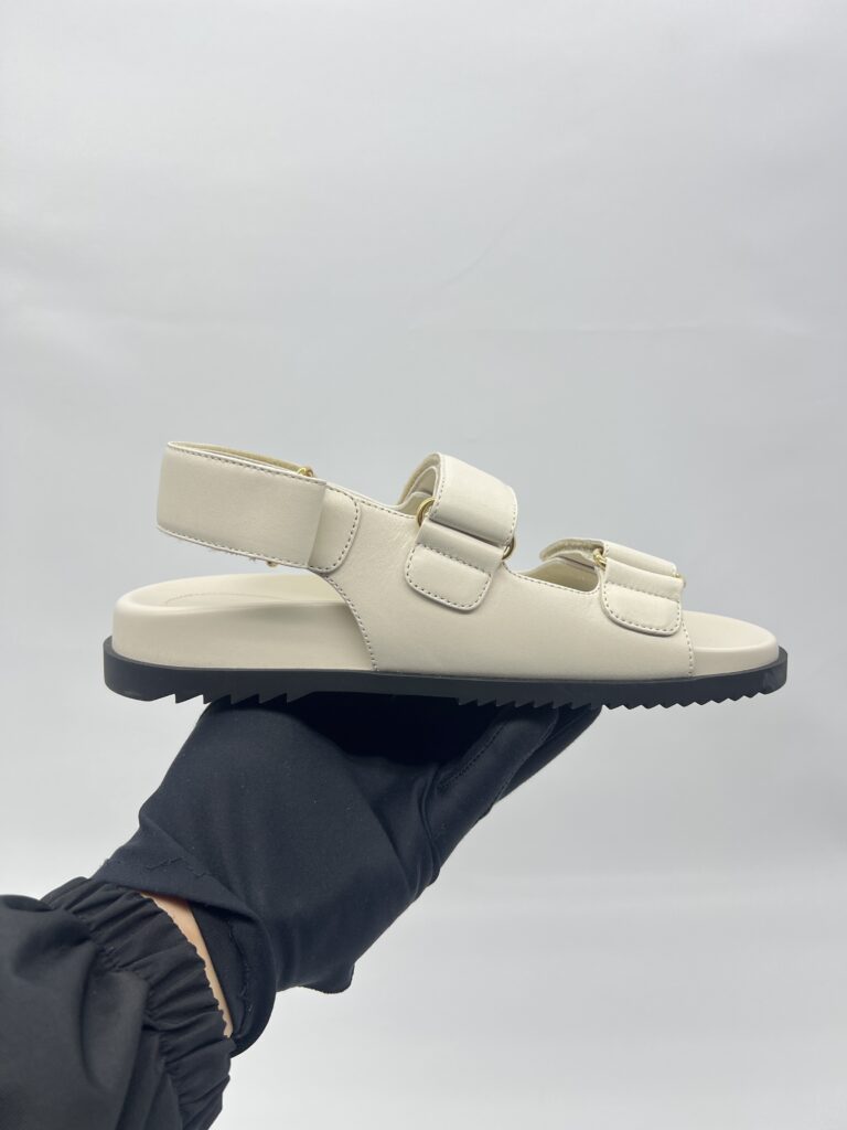 Gucci Moritz Charlotte Sandals Beige GHW