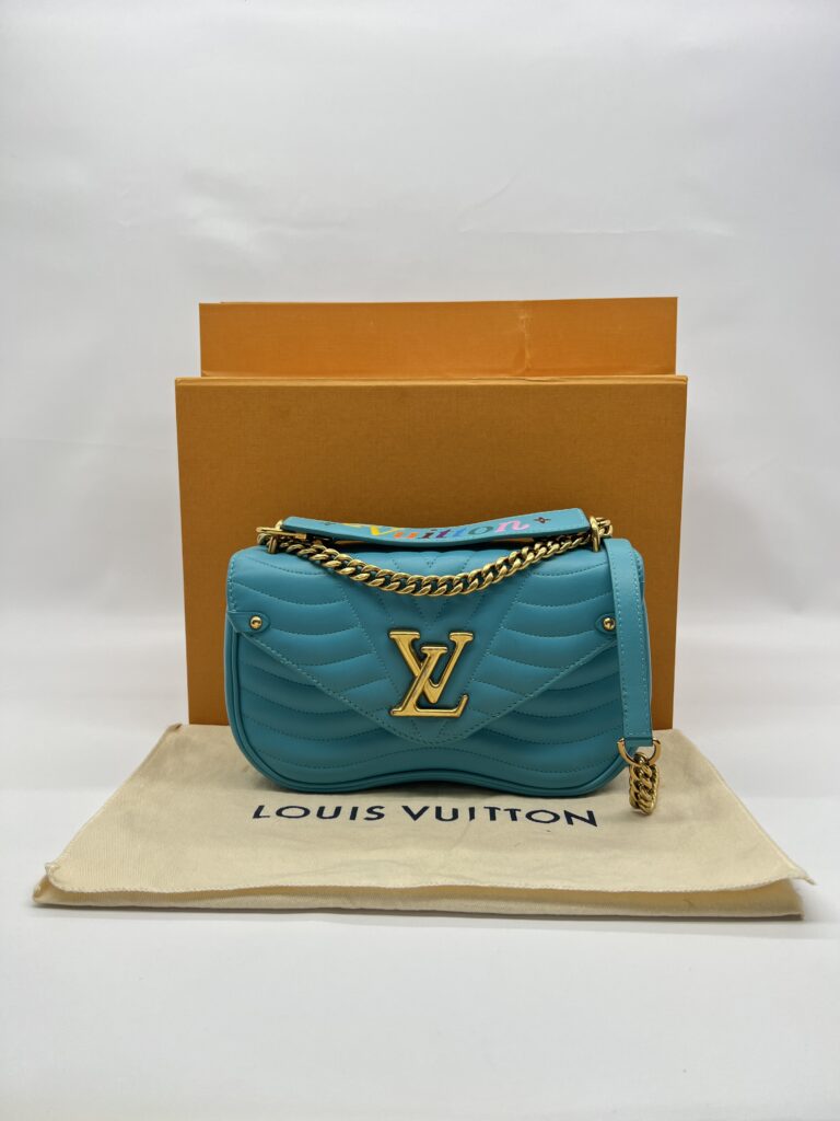 Louis Vuitton New Wave Chain Bag Malibu Green GHW
