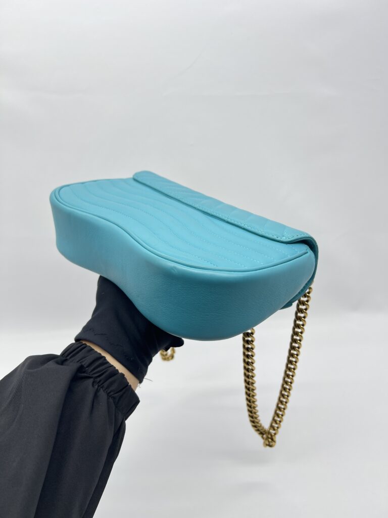Louis Vuitton New Wave Chain Bag Malibu Green GHW
