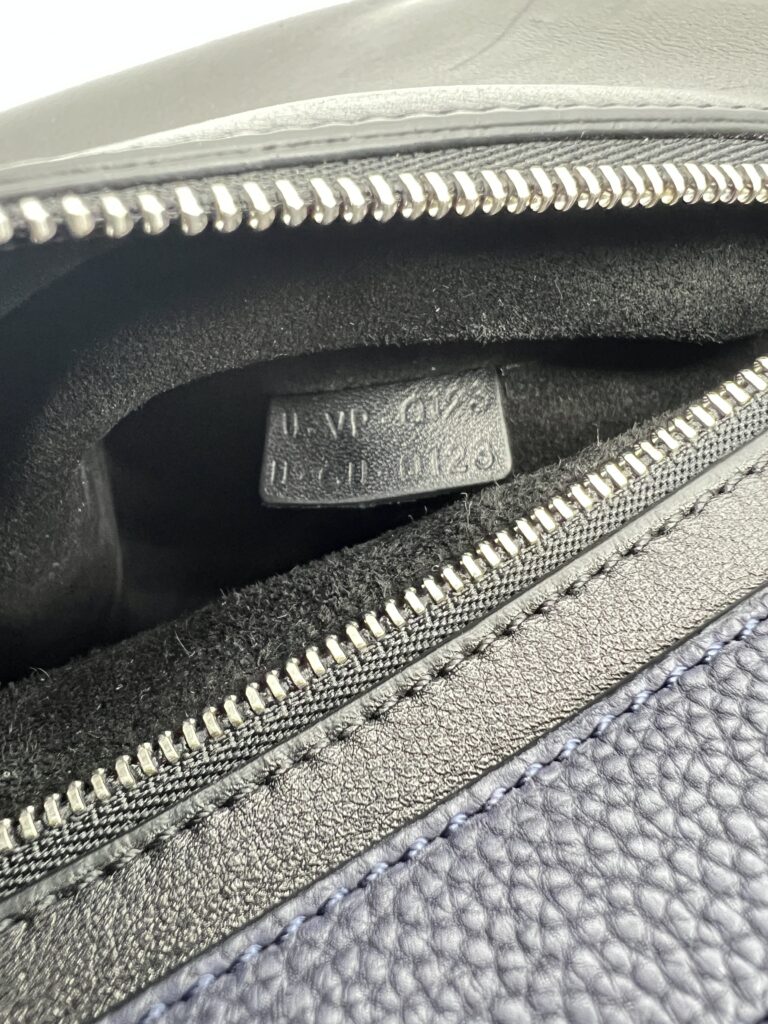 Celine Trapeze Black Navy White SHW