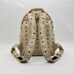 MCM Rabbit Backpack Visetos Beige GHW