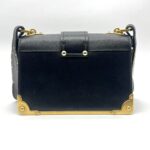 Prada Cahier City Calf Saffiano Nero