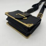 Prada Cahier City Calf Saffiano Nero