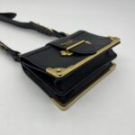 Prada Cahier City Calf Saffiano Nero