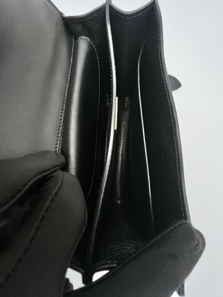 Prada Cahier City Calf Saffiano Nero