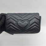 Gucci  Marmont Super Mini Black GHW