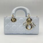 Dior Lady D-Joy Small Lambskin Light Blue LGHW
