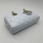 Dior Lady D-Joy Small Lambskin Light Blue LGHW
