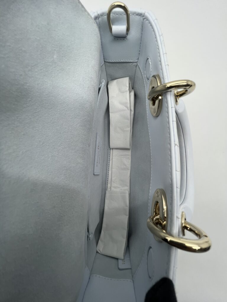 Dior Lady D-Joy Small Lambskin Light Blue LGHW