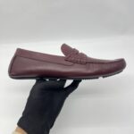 Bottega Veneta Moccassin Bordeaux