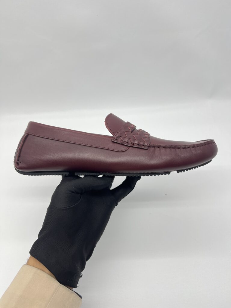 Bottega Veneta Moccassin Bordeaux