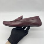 Bottega Veneta Moccassin Bordeaux