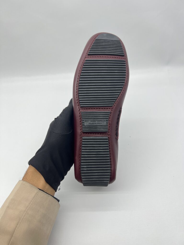 Bottega Veneta Moccassin Bordeaux