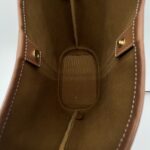 Celine Triomphe Small Bucket White Tan GHW