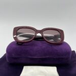 Gucci Sunglasses Cat Eye GG0327S Red