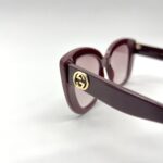 Gucci Sunglasses Cat Eye GG0327S Red