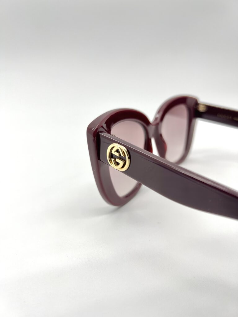 Gucci Sunglasses Cat Eye GG0327S Red