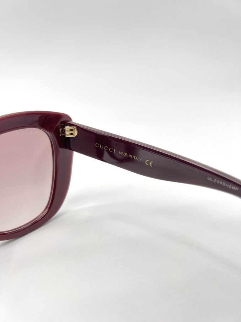 Gucci Sunglasses Cat Eye GG0327S Red