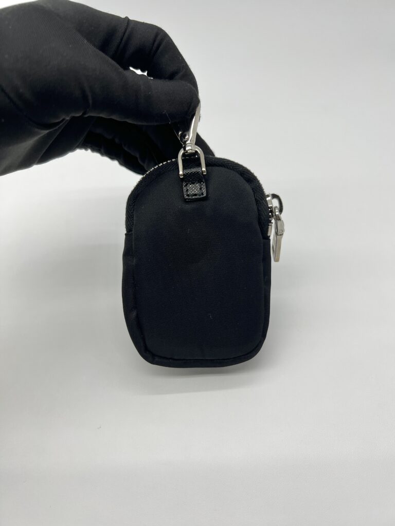 Prada Re-Edition Saffiano Tessito Nero SHW