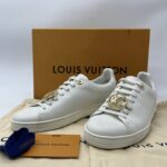Louis Vuitton Front Row Sneakers White GHW