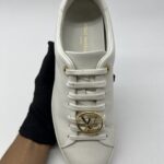 Louis Vuitton Front Row Sneakers White GHW