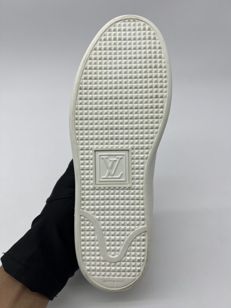 Louis Vuitton Front Row Sneakers White GHW