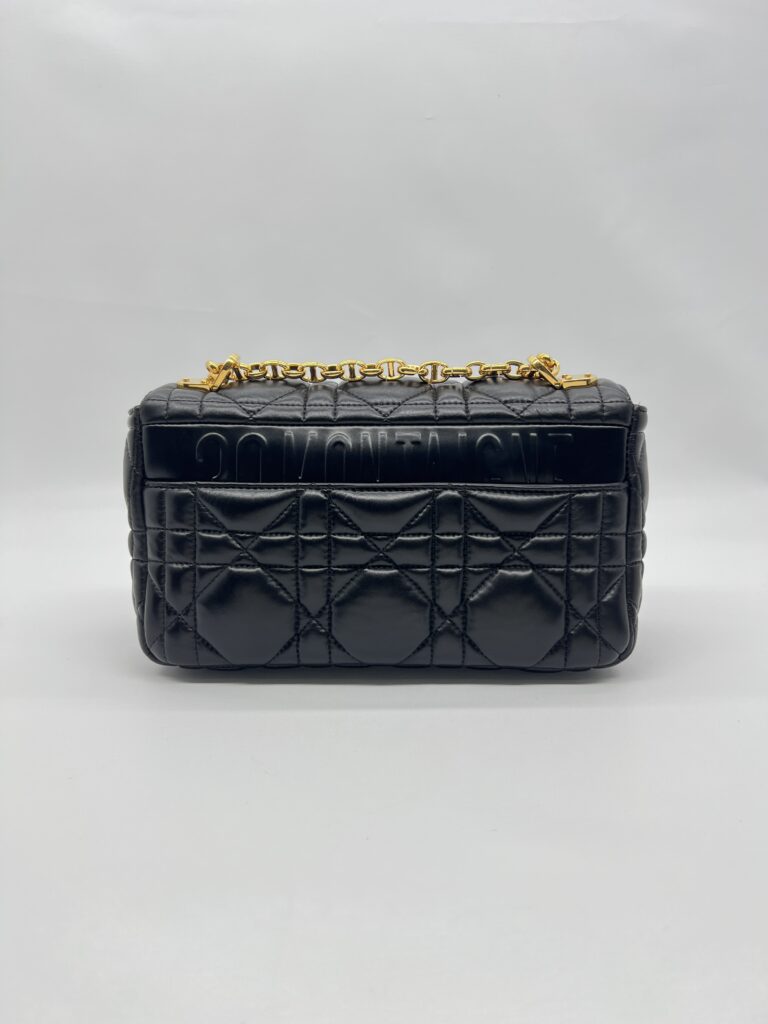 Dior Medium Caro Black GHW