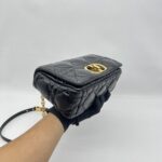 Dior Medium Caro Black GHW