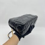 Dior Medium Caro Black GHW