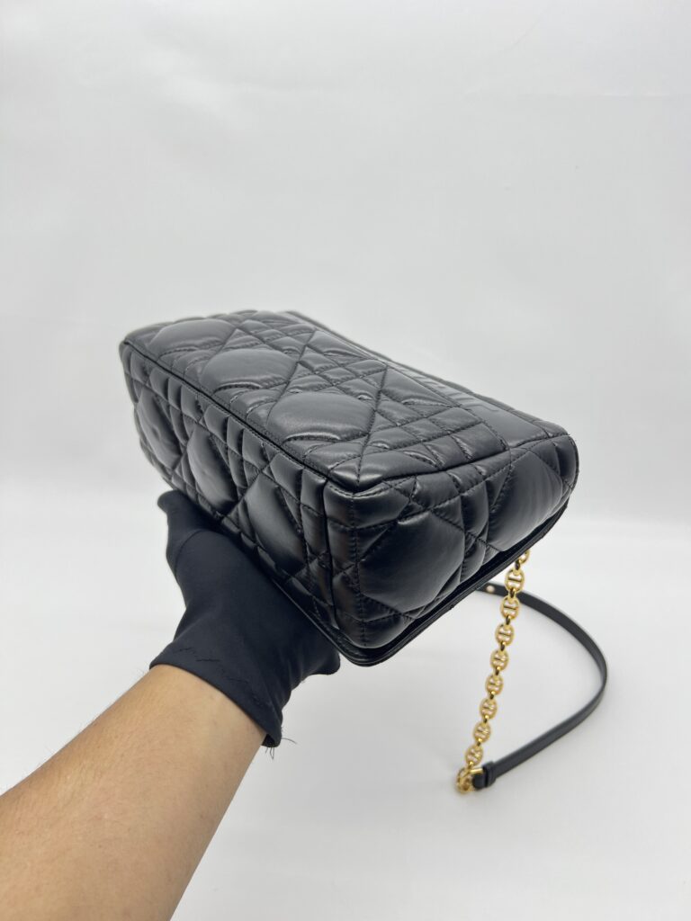 Dior Medium Caro Black GHW