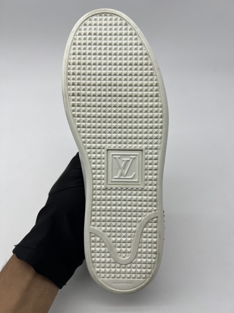 Louis Vuitton Front Row Sneakers White GHW